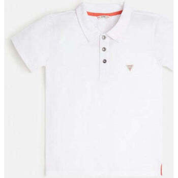 Textil Rapaz T-shirts e Pólos ROSE Guess L2GP02-G011-1-22 Branco