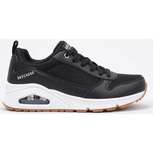 Sapatos Mulher Sapatilhas Skechers UNO-INSIDE MATTERS Preto