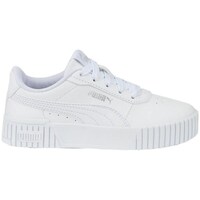 Sapatos Criança Sapatilhas Puma Carina 20 PS JR Branco