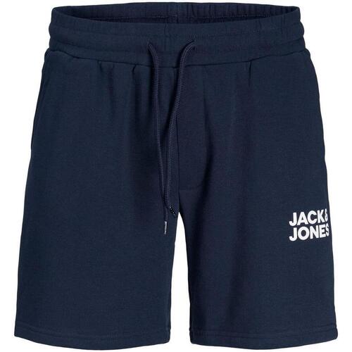 Textil Homem Shorts / Bermudas Jack & Jones  Azul