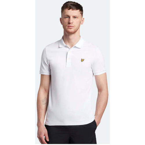 Textil Homem T-shirts e Pólos Lyle & Scott SP400V0ESS-626-1-1 Branco