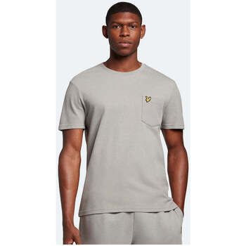 Textil Homem T-shirts e Pólos Lyle & Scott TS1816V1-8-3 Cinza