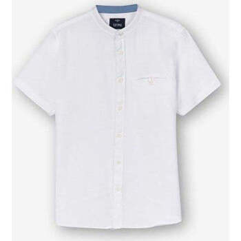 Textil Rapaz Camisas mangas comprida Tiffosi 10050002-001-1-21 Branco