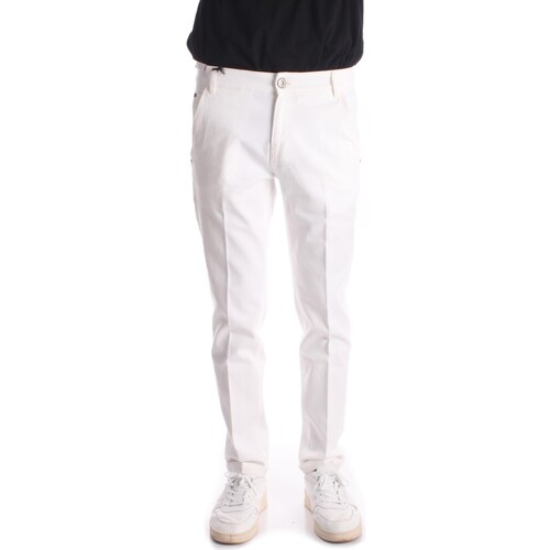 Textil Homem Calça com bolsos Pt Torino ZJ01Z10BASOA14 Branco