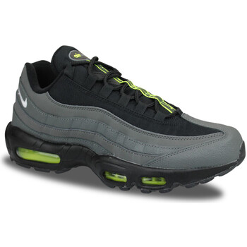 Sapatos Homem Sapatilhas Lil Nike Air Max 95 Black Neon Preto