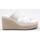 Sapatos Mulher Alpargatas Tanga Calvin Klein Style Classic branco WEDGE 50HH - HE Branco