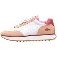 Sapatos Mulher Sapatilhas Lacoste CAMISA L-SPIN WRINKLED Rosa