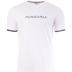 Textil Homem T-shirts e Pólos Hungaria  Branco