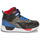 Sapatos Rapaz Sapatilhas de cano-alto Primigi B&G MEGA Preto / Azul / Vermelho