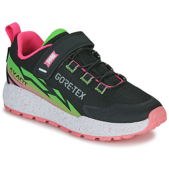 Sapatos Rapariga Sapatilhas Primigi B&G STORM GTX Preto / Verde / Rosa