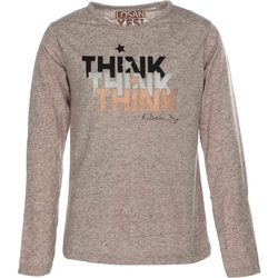 Textil Criança Polos mangas curta Losan CAMISETA THINK Rosa