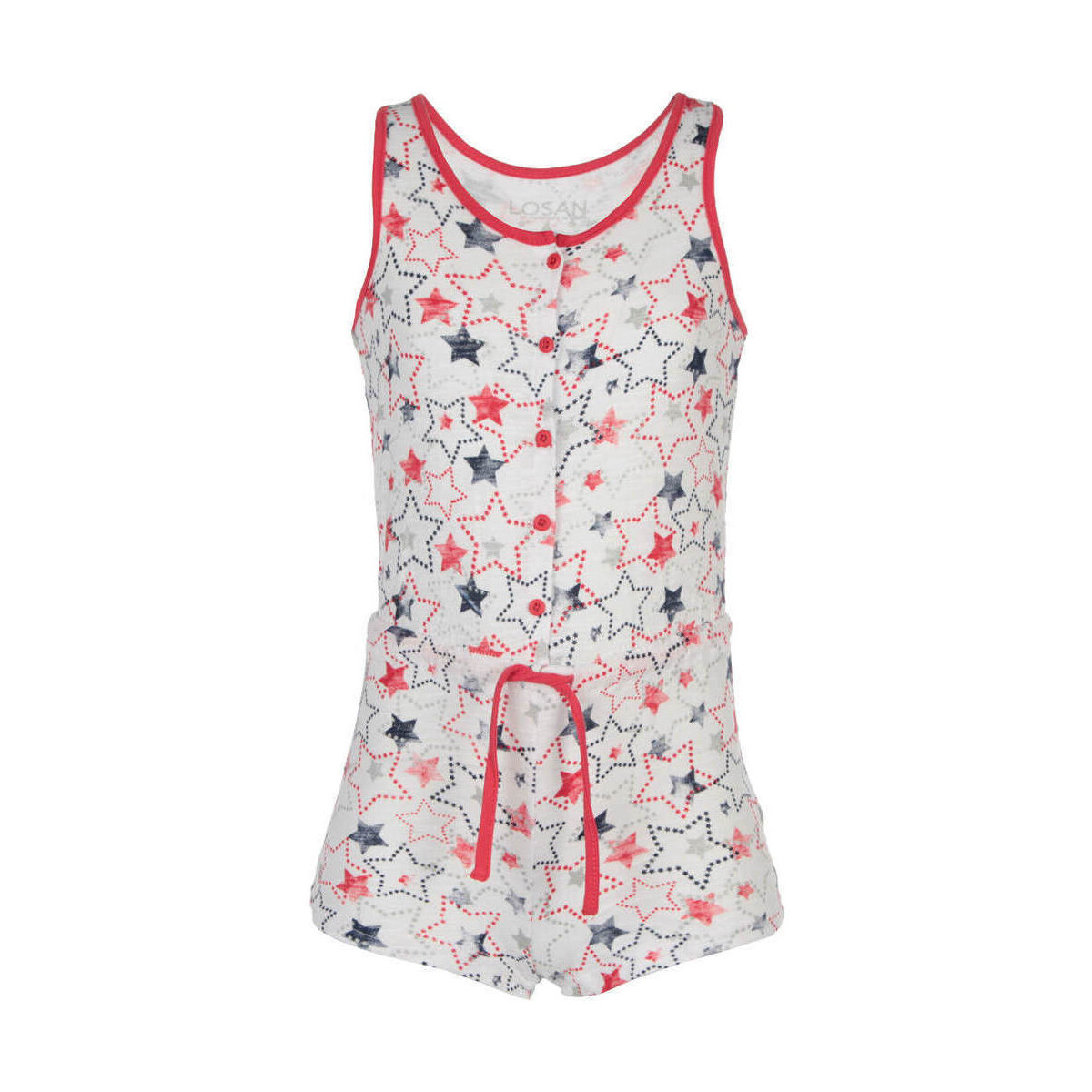 Textil Criança Todos os fatos de treino Losan CONJUNTO LITTLE STAR Branco