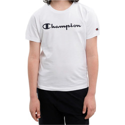 Textil Criança Polos mangas curta Champion Classics RESPON Branco