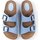 Sapatos Mulher Sapatos & Richelieu Interbios Sandalias Inter-Bios 7206 Cielo Azul