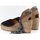 Sapatos Mulher Sapatos & Richelieu Paseart Cuñas de Esparto  840-5/A730 Negro Preto
