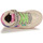 Sapatos Rapariga Sapatilhas de cano-alto Kickers KICKALIEN Multicolor / Leopardo