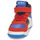 Sapatos Criança Sapatilhas de cano-alto Kickers KICKALIEN Vermelho / Marinho / Azul