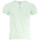 Textil Homem T-shirts e Pólos Balenciaga Black Jersey T-shirt With Logo Printo  Verde