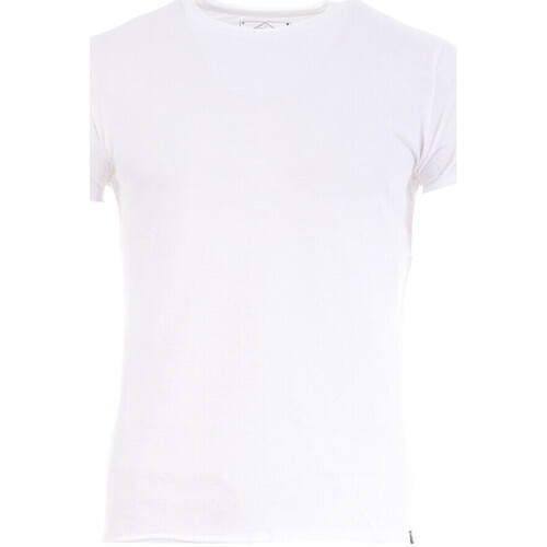 Textil Homem T-shirts e Pólos La Maison Blaggio  Branco