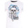 Textil Homem T-shirts puma e Pólos La Maison Blaggio  Branco