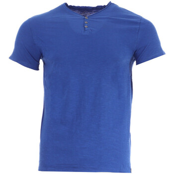 Textil Homem T-Shirt mangas curtas La Maison Blaggio  Azul