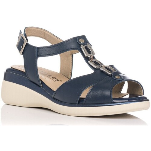 Sapatos Mulher Sandálias Pitillos 5013 Azul
