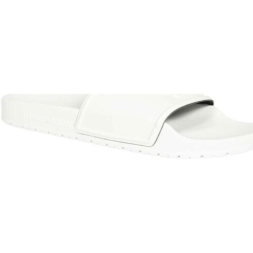 Sapatos Homem Chinelos Emporio Armani XVPS04 XN747 Branco