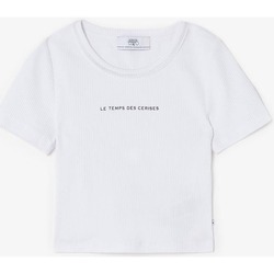 TeThird Rapariga T-shirts e Pólos Le Temps des Cerises T-shirt YUKONGI Branco