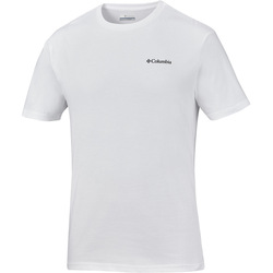Textil Homem Camisas mangas curtas Columbia North Cascades Short Sleeve Tee Branco