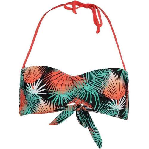 Textil Mulher Biquíni Seafor MIAMI BANDEAU ESTAMPADO Preto