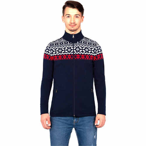 Textil Homem Sweats Ch3 MAN FULL ZIP Azul