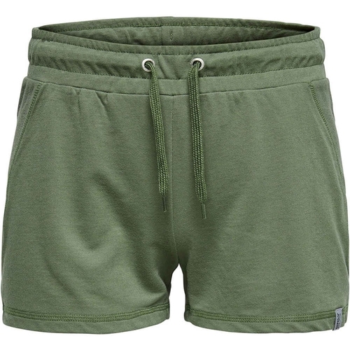 Textil Mulher Shorts / Bermudas Only onpAGNETA SWEAT SHORTS Verde