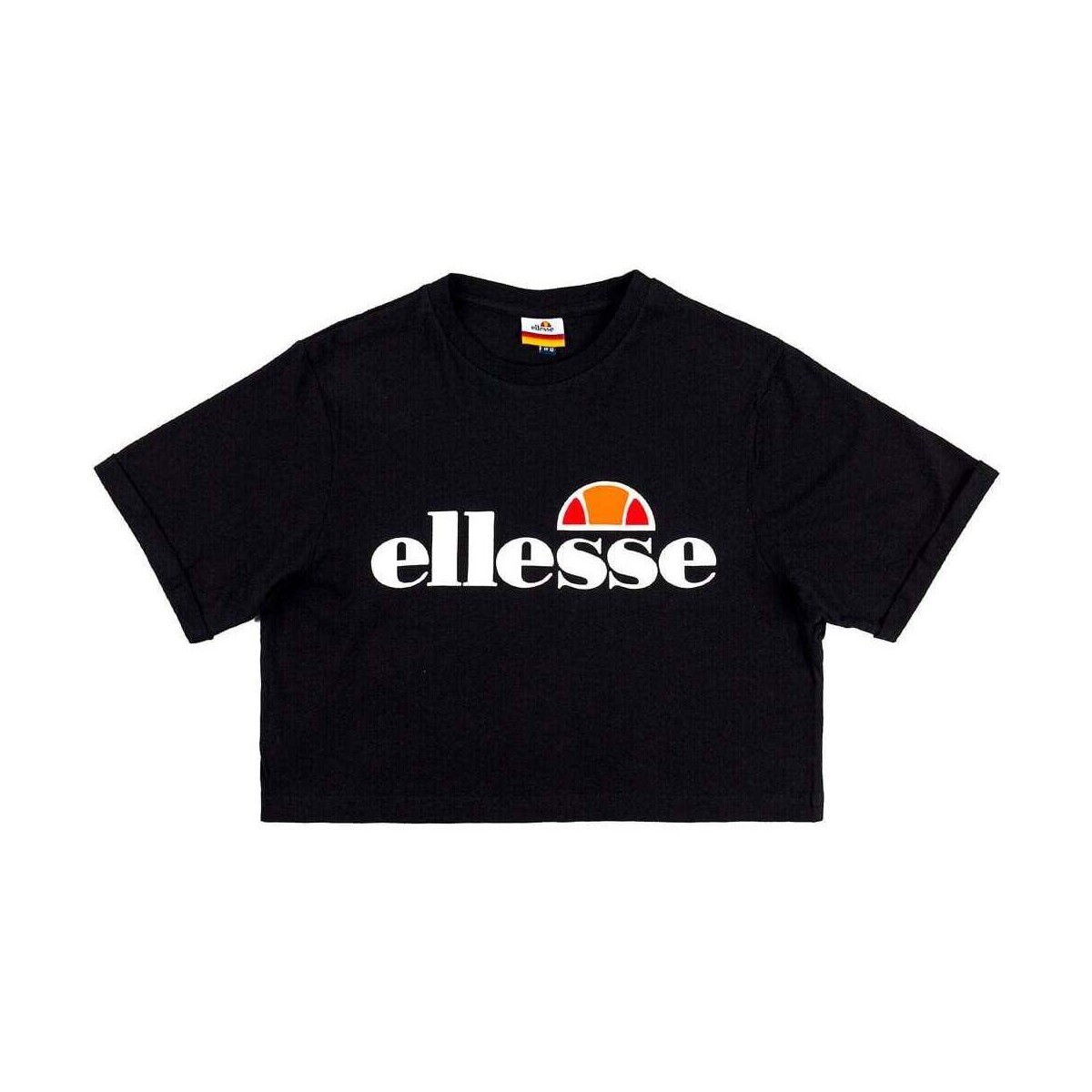 Textil Mulher Polos mangas curta Ellesse Alberta Cropped Tee Preto