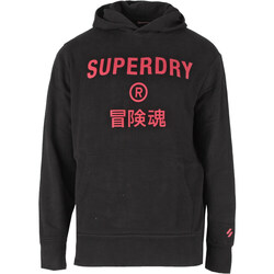 Textil Homem Sweats Superdry CODE CORE SPORT HOOD Preto