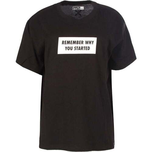 Textil Mulher Polos mangas curta Seafor T WHY Preto