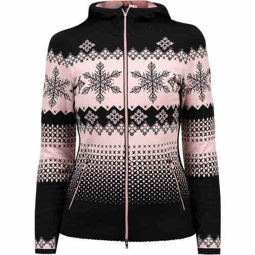Textil Mulher Sweats Newland LADY H. FULL ZIP Preto