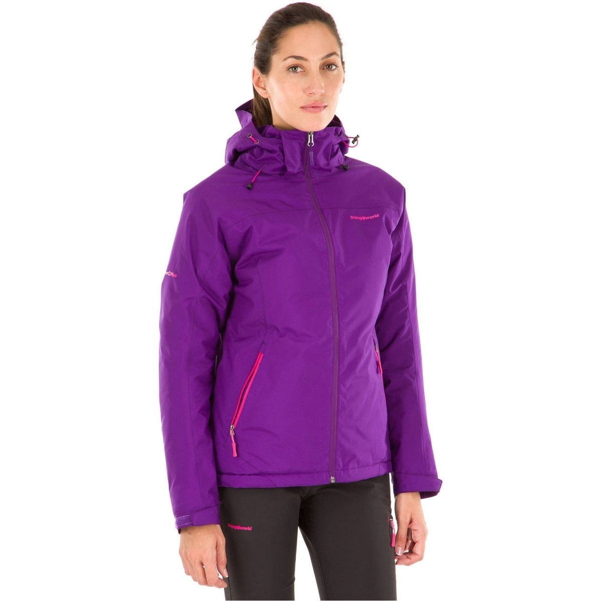 Textil Mulher Casacos  Trango _3_CHAQUETA ECRINS TERMIC Violeta