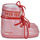 Sapatos Mulher Botas de neve Moon Boot VANS MB ICON LOW GLITTER Rosa / Vermelho