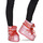 Sapatos Mulher Botas de neve Moon Boot 120mm MB ICON LOW GLITTER Rosa / Vermelho