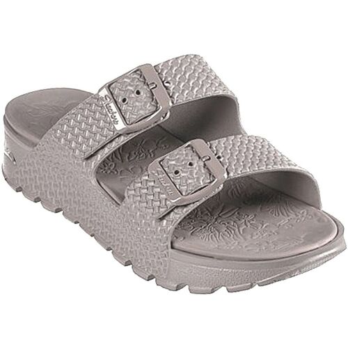 Sapatos Mulher Chinelos Skechers Arch fit footsteps Castanho