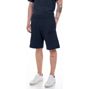 Textil Homem Shorts / Bermudas Replay M9903A00023358P-085-3-3 Azul