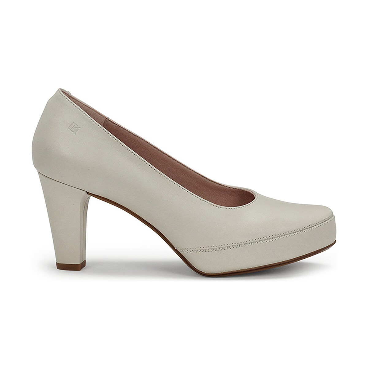 Sapatos Mulher Escarpim Dorking SAPATO DE SALTO ALTO FLUCHS BLESA D5794 Branco