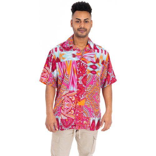 Textil Mulher camisas Isla Bonita By Sigris Camisa Masculina Rosa