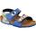 Sapatos Criança Sandálias Birkenstock 1018989 Azul