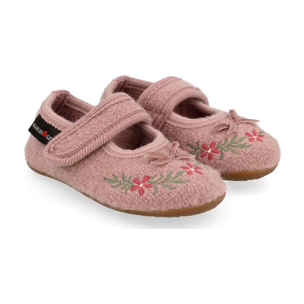 Sapatos Criança Chinelos Haflinger 48501383 Rosa