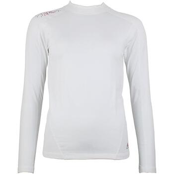 Textil Mulher T-shirt mangas compridas Peak Mountain Top technique femme ANABI Branco