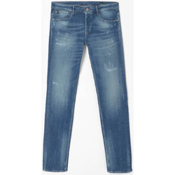 Textil Homem Calças de ganga Le Temps des Cerises Jeans regular 600/11, comprimento 34 Azul