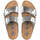 Sapatos Mulher chinelos Birkenstock Arizona BS Prata