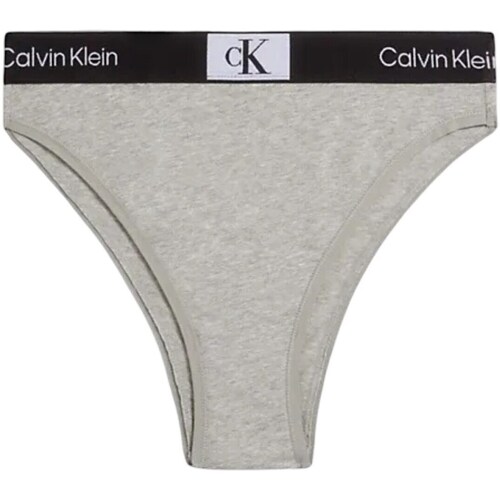 Sutiã 02X Calvin Klein Underwear Triângulo R Mulher Cueca 02X Calvin Klein Jeans 000QF7223E Cinza
