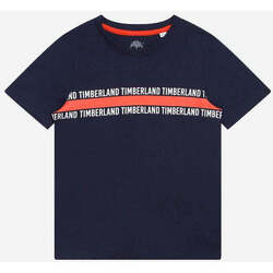 Textil Rapaz T-shirts e Pólos Timberland T25T81-85T-3-19 Azul